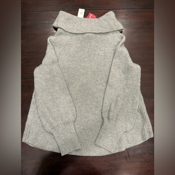 NWT Soft Surroundings Calanthe Cashmere Pullover Heather Gray Size XS $180.00 - Picture 12 of 14